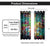 Riyidecor Colorful Brick Blackout Curtains Graffiti Wall Painted Shabby Chic Abstract Rustic Art Fresco Printed Living Room Bedroom Window Drapes Treatment Fabric (2 Panels 52 x 84 Inch) WW-VKSU