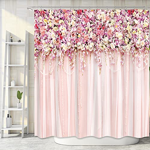 Spring Rose Floral Bath Towel Set